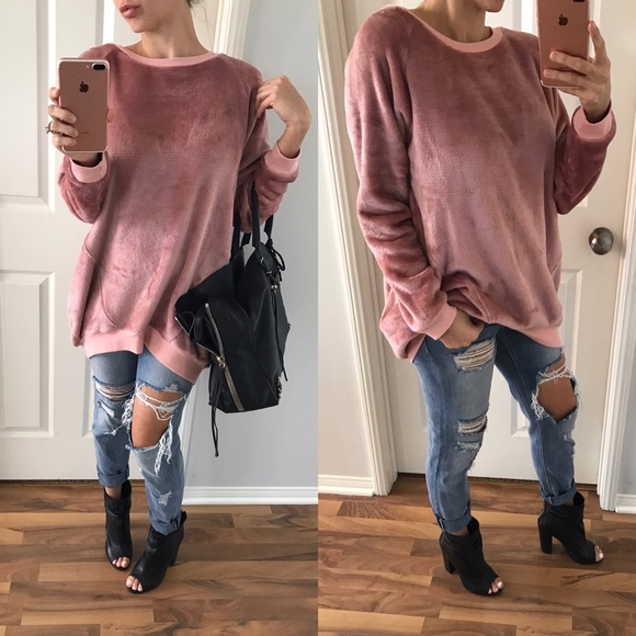 🆕 Dusty Rose Magical Sweater - Picture 1 of 8